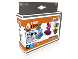 Pure 170745990008 Epson T1816 Xp Schwarz, Cyan, Magenta, Gelb