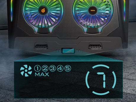 EAN 4015867225622 - Conceptronic THYIA02B almohadilla fría 43,2 cm (17") Negro imagen 4