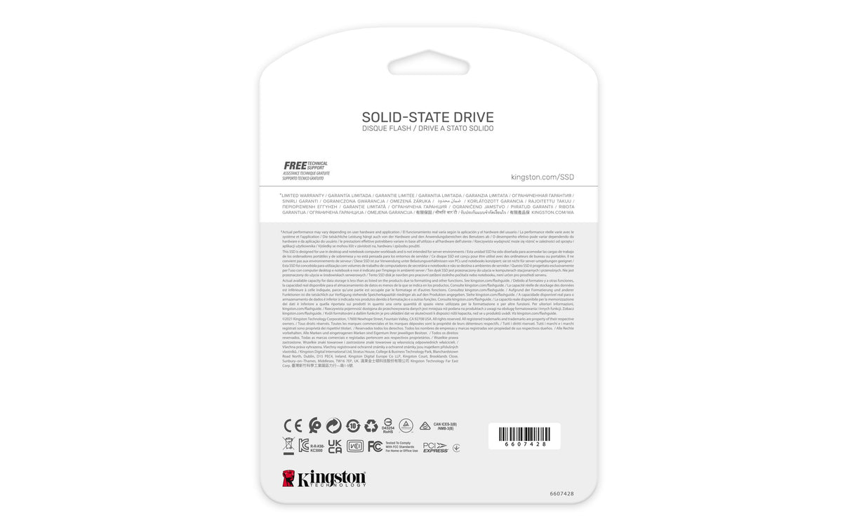 EAN 0740617324402 - Kingston Technology KC3000 512 GB PCI Express 4.0 3D TLC imagen 5