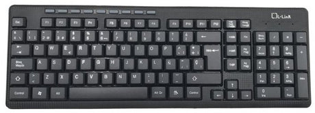 EAN 8436531367145 - L-Link LL-KB-555-WCOMBO teclado Ratón incluido Oficina USB QWERTY Español Negro imagen 2