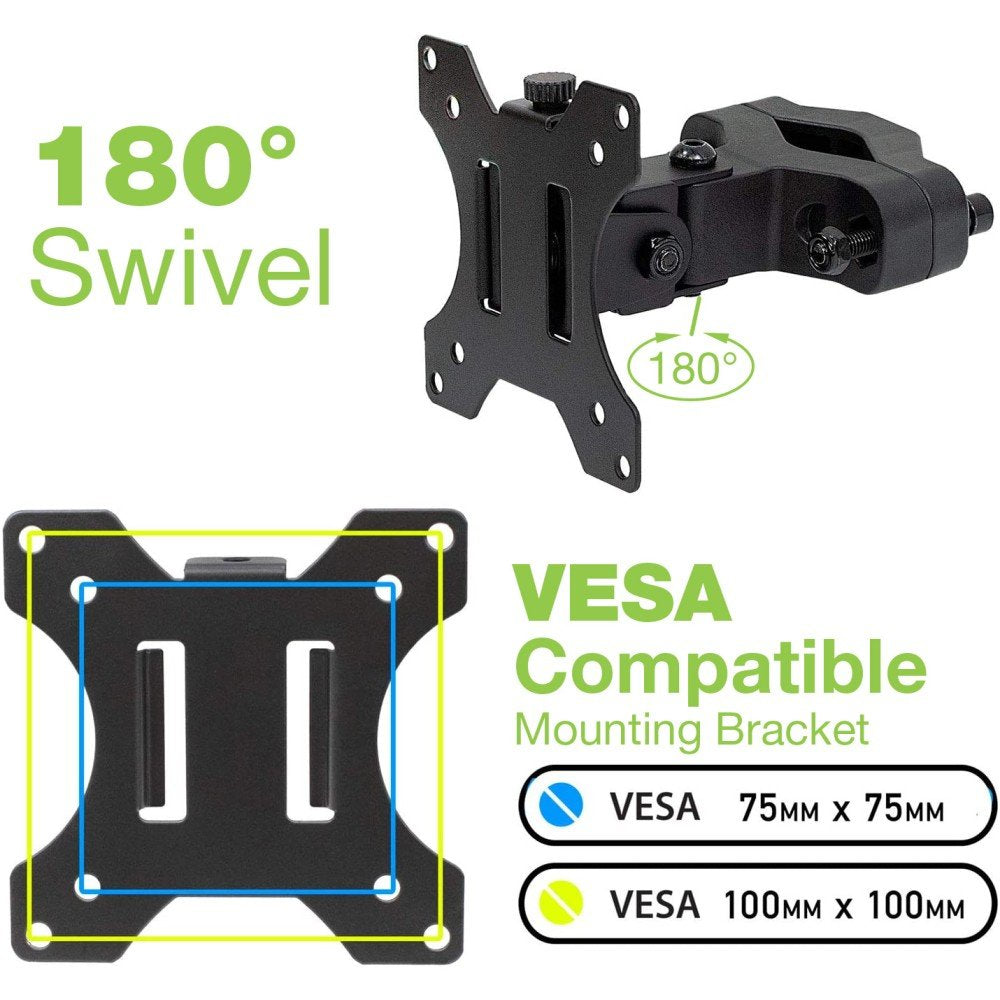 EAN 8051128103793 - Techly ICALCD100BK Escritorio Negro imagen 10