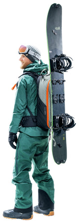 Mochila Deuter Alproof Lite 22 Tin/Black  Para Avalanchas