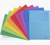 Exacompta Subcarpeta Forever A4 C/Ventana 130gr Paquete De 25 Colores Surtidos