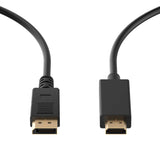EAN 8054392616389 - Ewent EC1431 adaptador de cable de vídeo 1,8 m DisplayPort HDMI tipo A (Estándar) Negro imagen 3