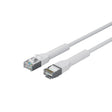 EAN 4017538138361 - Lanview LV-6AFTP-FLEX-ANG-01W cable de red Blanco 1 m Cat6a U/FTP (STP) imagen 1
