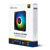Silverstone Sst-As120b-Argb 120x120 15, Ventilador De Caja Sst-As120b-Argb