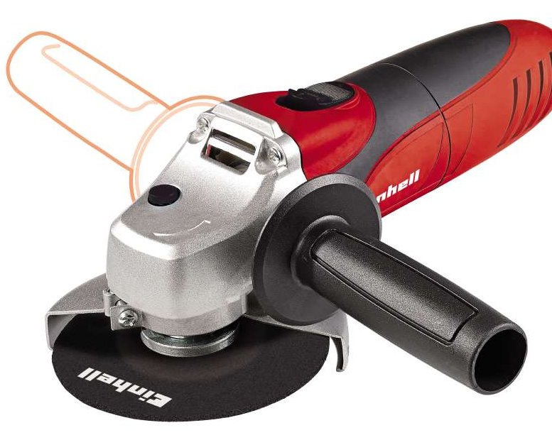 Amoladora Einhell Tc-Ag 125  Angular 12,5 Cm 11000 Rpm 850 W 2,1 Kg