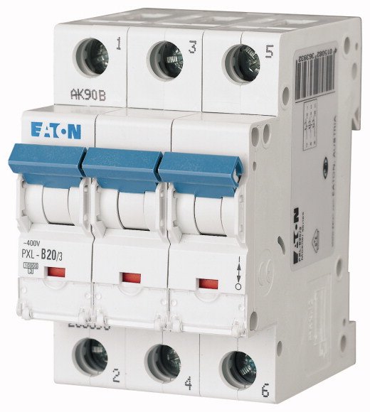 Eaton Pxl-B20 3 Ls-Schalter 20a 236393 ** 3p B-Char 236393