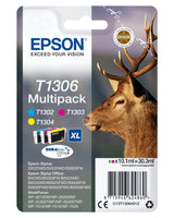 EAN 8715946624860 - Epson Stag T1306 cartucho de tinta 1 pieza(s) Original Alto rendimiento (XL) Cian, Magenta, Amarillo imagen 1