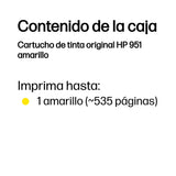 EAN 5712505494967 - HP 951 Yellow Original Ink Cartridge cartucho de tinta 1 pieza(s) Rendimiento estándar imagen 3