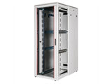Roline 19-Zoll Netzwerkschrank Pro 42 He, 800x1200 Bxt Glastr Grau