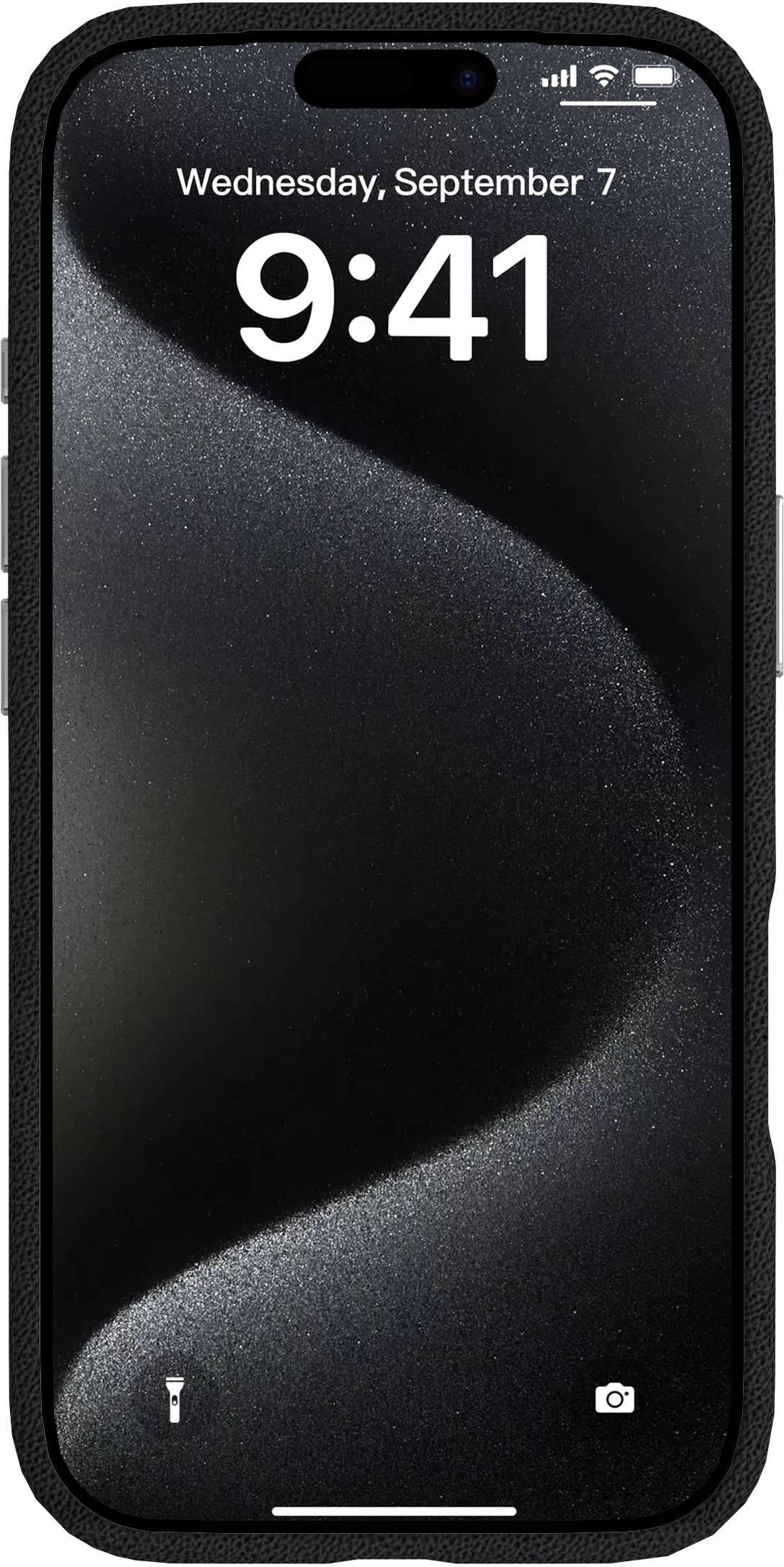 Infinite (Grs) Venice Iphone  17 Pro Black Leather Magnetic