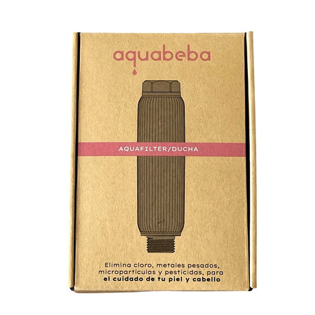 EAN 8437028106148 - Aquabeba AQUAFILTER CHROME SHOWER FILTER Sistema de filtración de agua conectado directamente al grifo Cr imagen 12