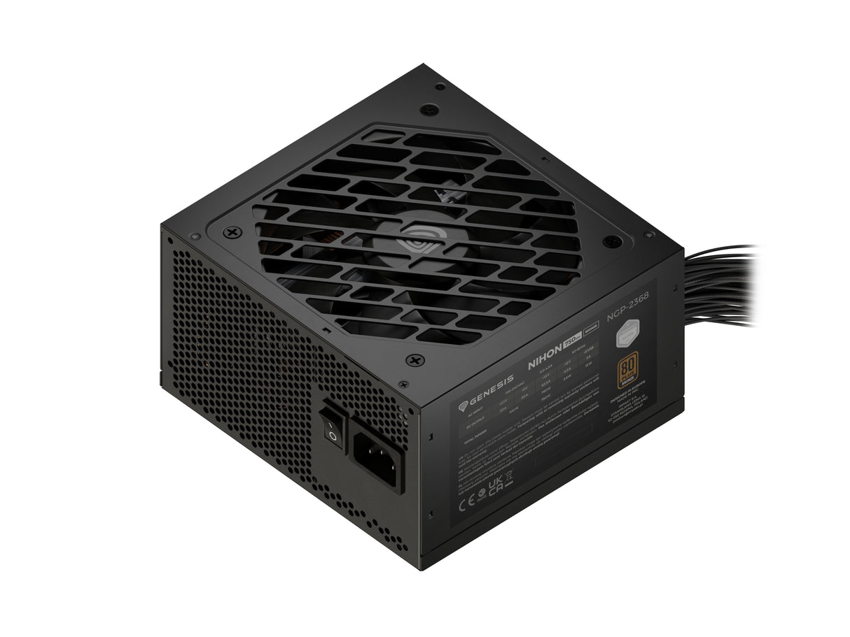 Fuente De Alimentación Genesis Nihon 750nm  750 W 20+4 Pin Atx Atx Negro