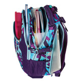 Herlitz Ultimate Camopurple Mochila Escolar Azul, Púrpura Poliéster