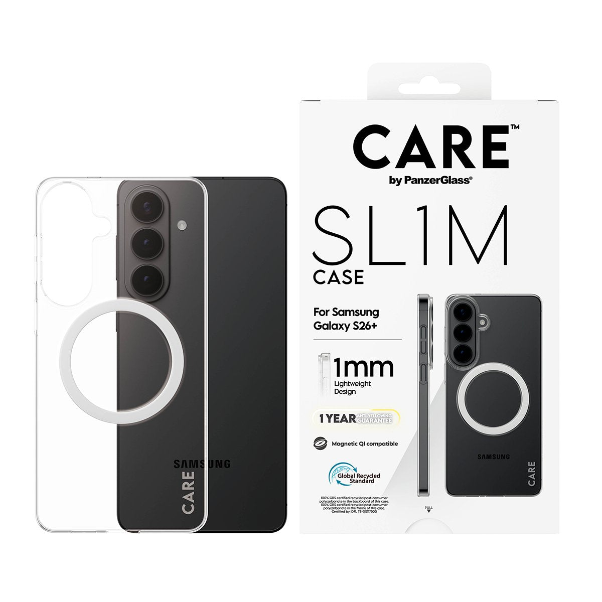 Panzerglass Care Sl1m Case Transparent Samsung Galaxy S26+