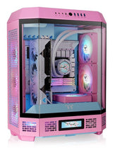 Cajas  Pc Thermaltake Ca-1z1-00mawn-00, Rosa Neón