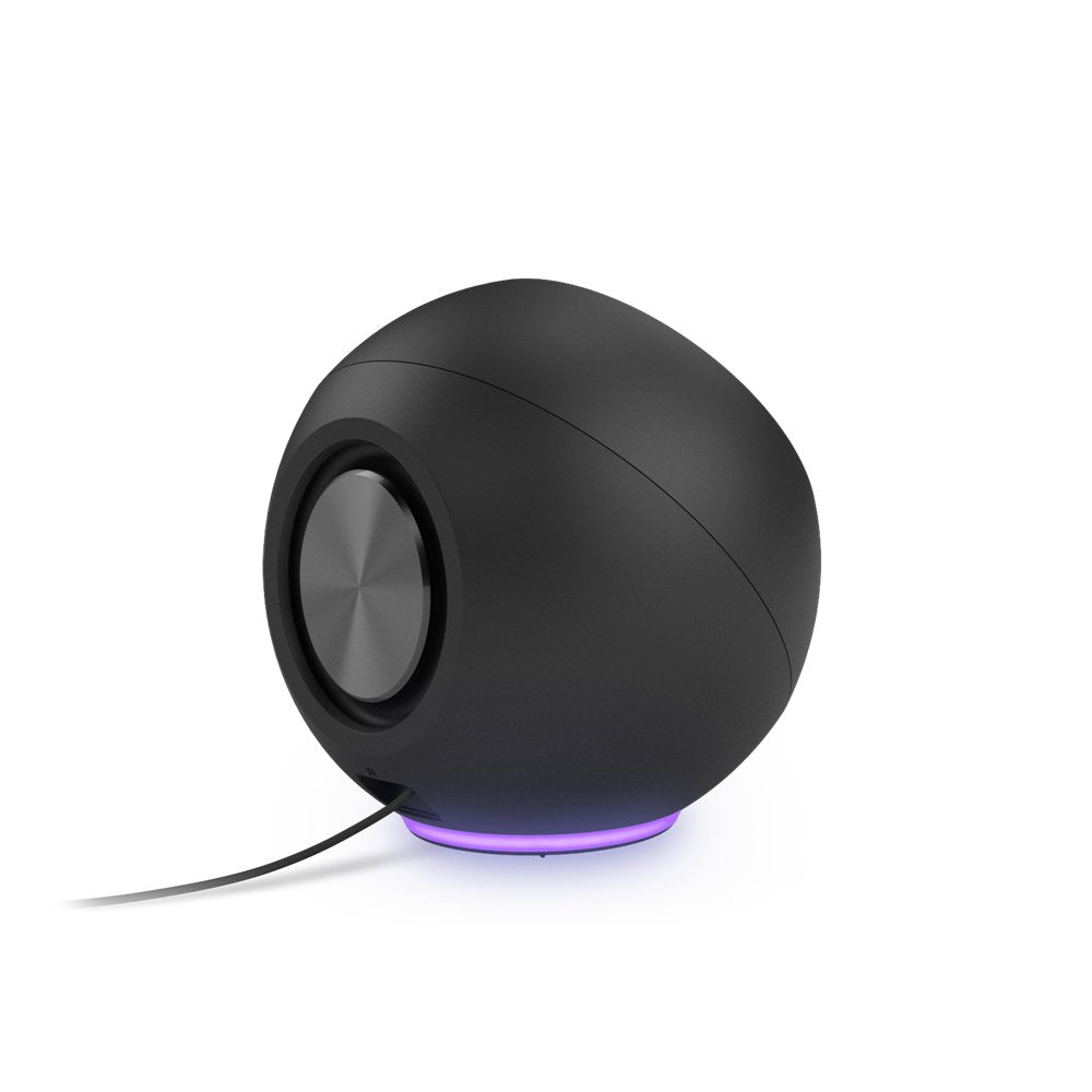 Creative Pebble Se, Altavoz De Pc Schwarz, Bluetooth 5.3, Usb-C, Klinke, Rgb 51mf1725aa000