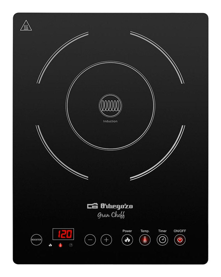 Placa De Inducción Orbegozo Pic 2000 1 Placa De 300mm 2000w