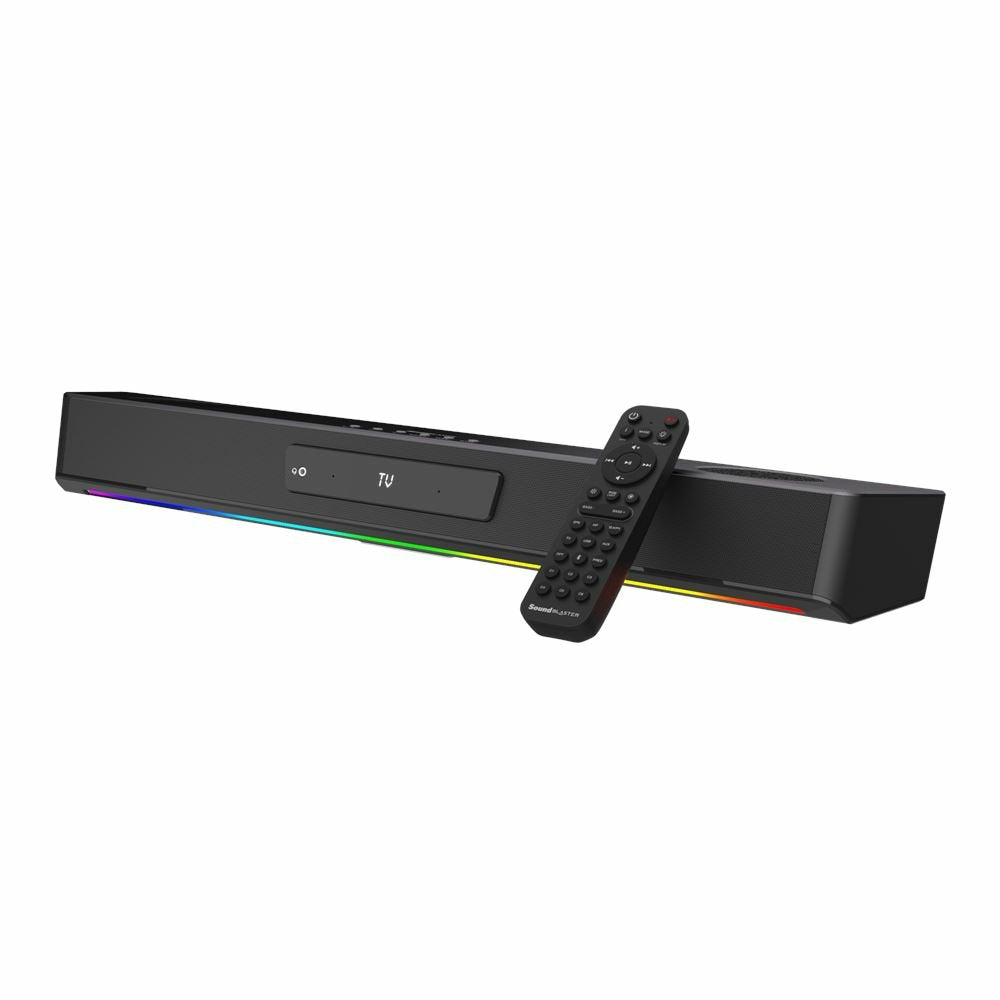Barra De Sonido Creative Sound Blaster Katana Se  Negra, Bluetooth 5.0, Controlable Mediante Aplicación 51mf8415aa000