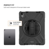 Fixed Rugged Tab Case For Apple Ipad 10,9" 11", Black