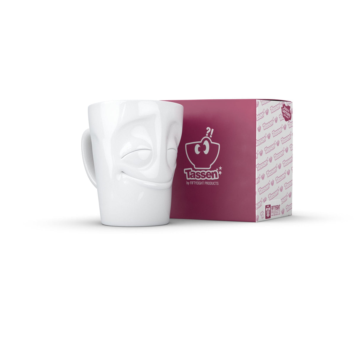 Fiftyeight Henkelbecher 350ml - Contento Blanco