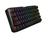 Teclado Francés Asus Rog Falchion Rf Inalámbrica + Usb Azerty Negro