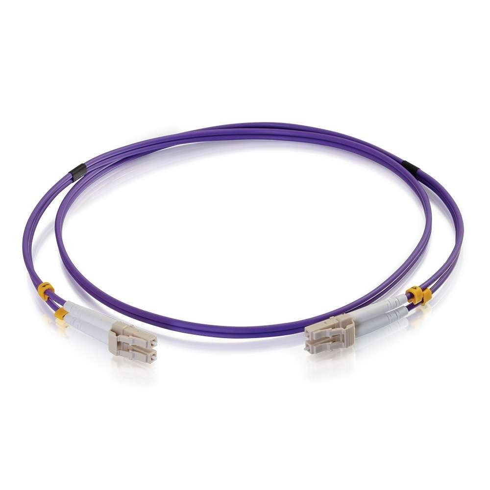 EAN 0757120817505 - C2G 2M LC/LC OM4 LSZH FIBRE PATCH - VIOLET Cable de fibra óptica e InfiniBand Púrpura imagen 2