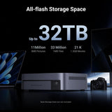 EAN 6941876267484 - Ugreen DXP480T Plus NAS Escritorio Intel® Core™ i5 8 GB DDR5 Gris imagen 14