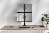 Neomounts Tischhalterung Dual 10-32'' Höv Neig Rojoieren Schwenken