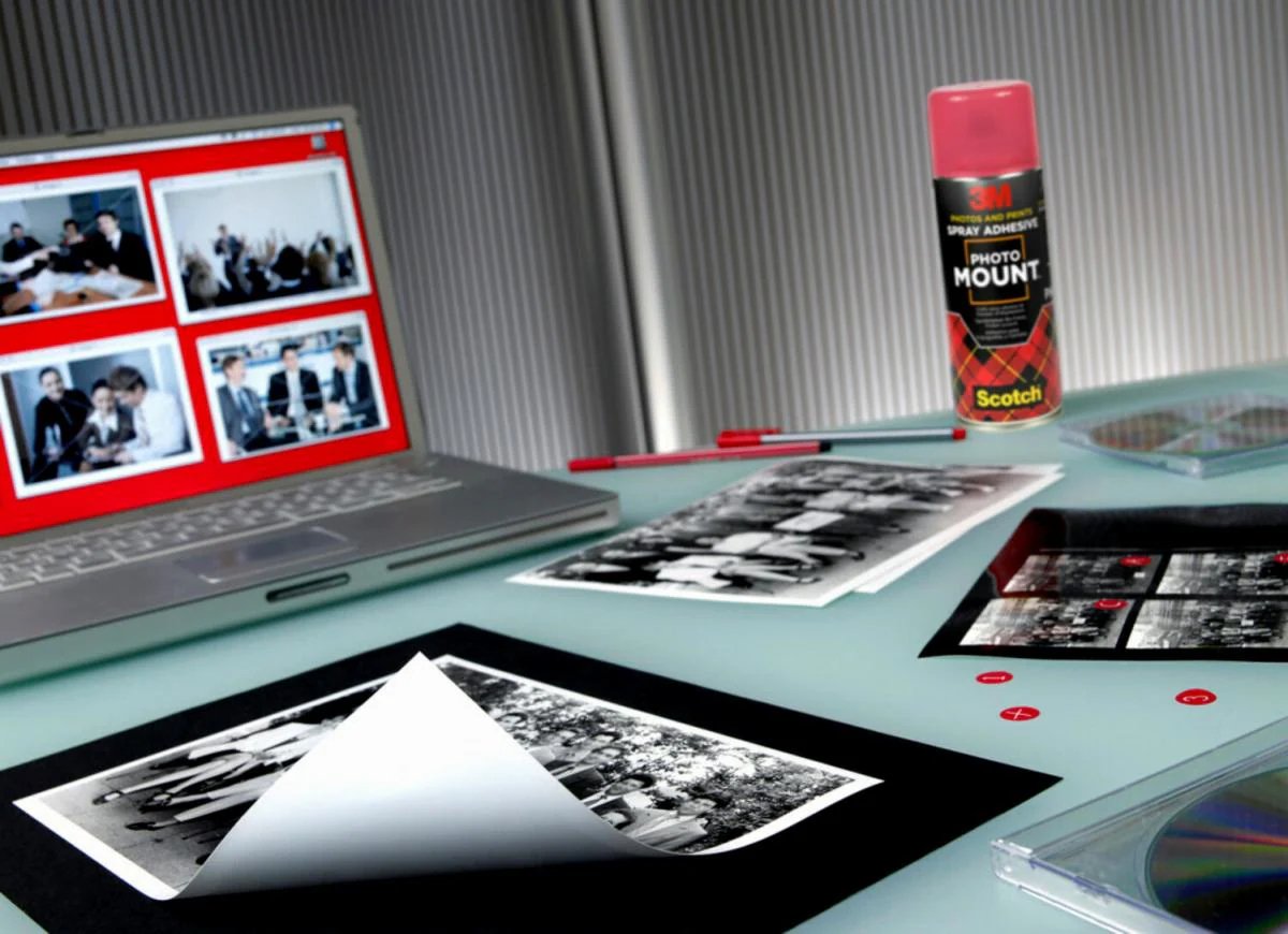 Bote 400ml Adhesivo Permanente Para Material Gráfico 3m Photo Mount Scoth 7100297499
