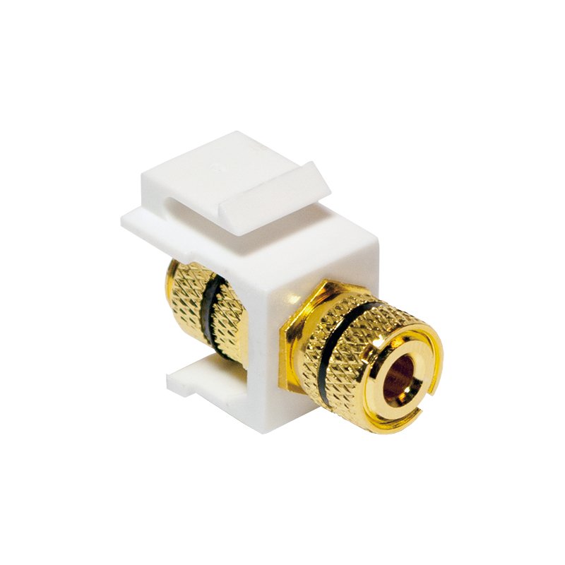 Kab Keystone Verbinder Binding Post > Threaded Nut, Black Logilink
