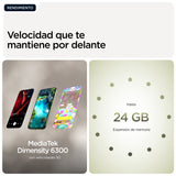 Motorola Moto G67 5g Smartphone Sim Doble Ram 4 Gb / Memoria Interna 256 Gb Microsd Slot Pantalla Oled 6.8" 2772 X 1272 Píxeles (120 Hz) 3 X Cámaras Traseras 50 Mp 8 Mp Front Camera 32 Mp Pantone Nile