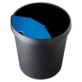 Helit Papelera H6105895 31x32cm 18l Redondo Plástico Negro (H6105895)