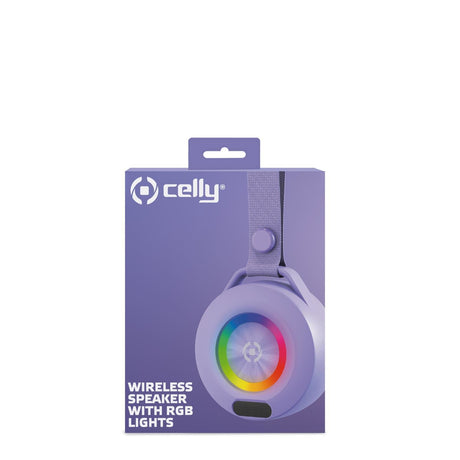 EAN 8021735202004 - Celly LIGHTBEATVL altavoz portátil o de fiesta Altavoz monofónico portátil Violeta 5 W imagen 3