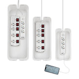 Logilink Kab0078 Organizador De Cables Universal Caja De Cables Blanco 3 Pieza(S)