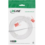 Inline Flat Ultraslim Cable De Red U/Utp Cat.6 Gigabit Ready Blanco 2m