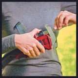 Sierra De Podar Inalámbrica Einhell Ge-Gs 18/150 Li-Solo, 18 Voltios (Rojo/Negro, Sin Batería Ni Cargador