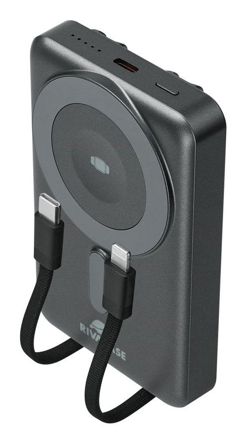 EAN 4260709014975 - Rivacase VA2608 batería externa Polímero de litio 10000 mAh Cargador inalámbrico Negro, Gris imagen 10