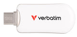 Verbatim Plectra Usb-C Flash Drive 128gb Blanco