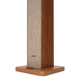 Altavoz Torre Aiwa Tsbt-270 Madera Bluetooth 5.0 Tws Salida 50w Rms Puerto Usb Y Jack 3.5mm
