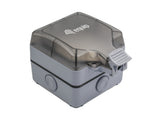 Equip Aufputzdose 1-Port Keymone Ungeschirmt Outdoor Gris