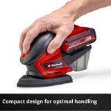EAN 4006825651218 - Einhell TE-OS 18/150 Li Solo Multilijadora 12000 RPM 24000 OPM Negro, Rojo imagen 6