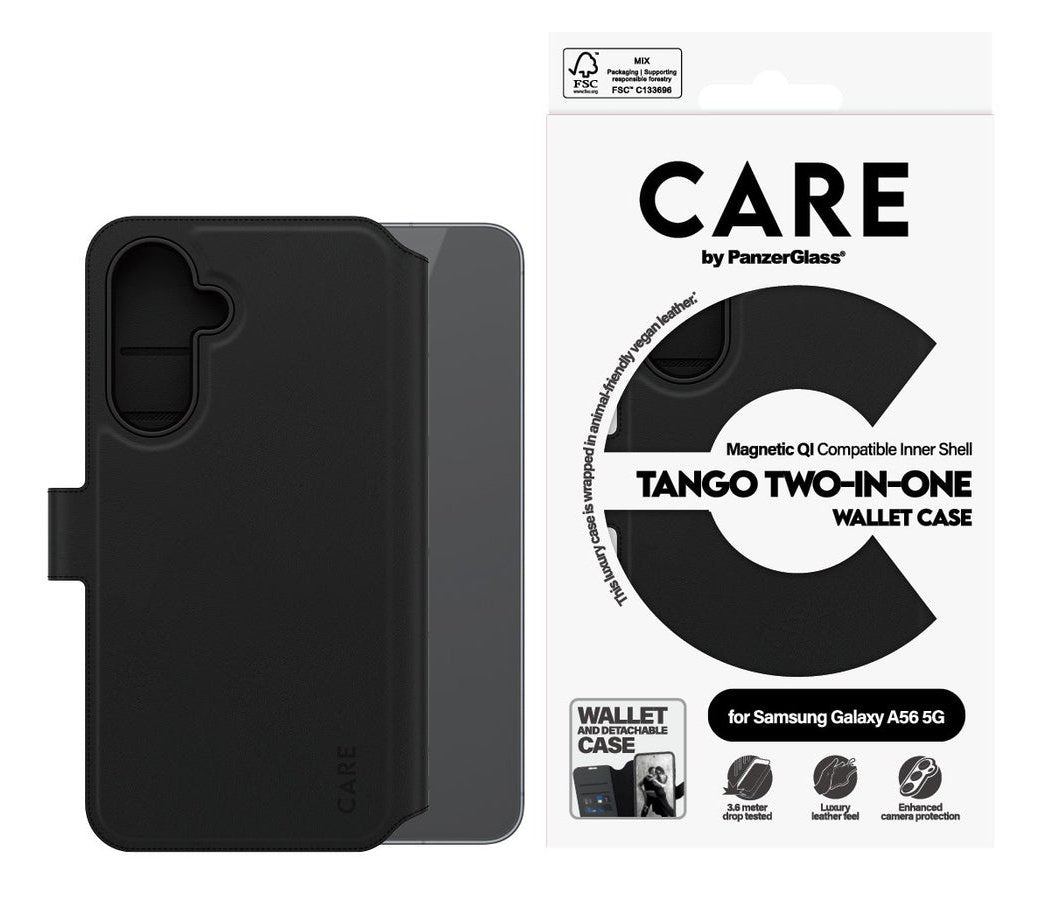 Panzerglass Care Tango Wallet Case Samsung Galaxy A56 Schwarz