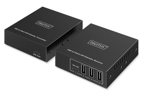 EAN 4016032502111 - Digitus DA-73121 extensor de consola Transmisor y receptor de consola 5000 Mbit/s imagen 1
