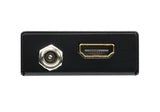 Aten Vb800-At-E Extensor Audio/Video Transmisor Y Receptor De Señales Av Negro