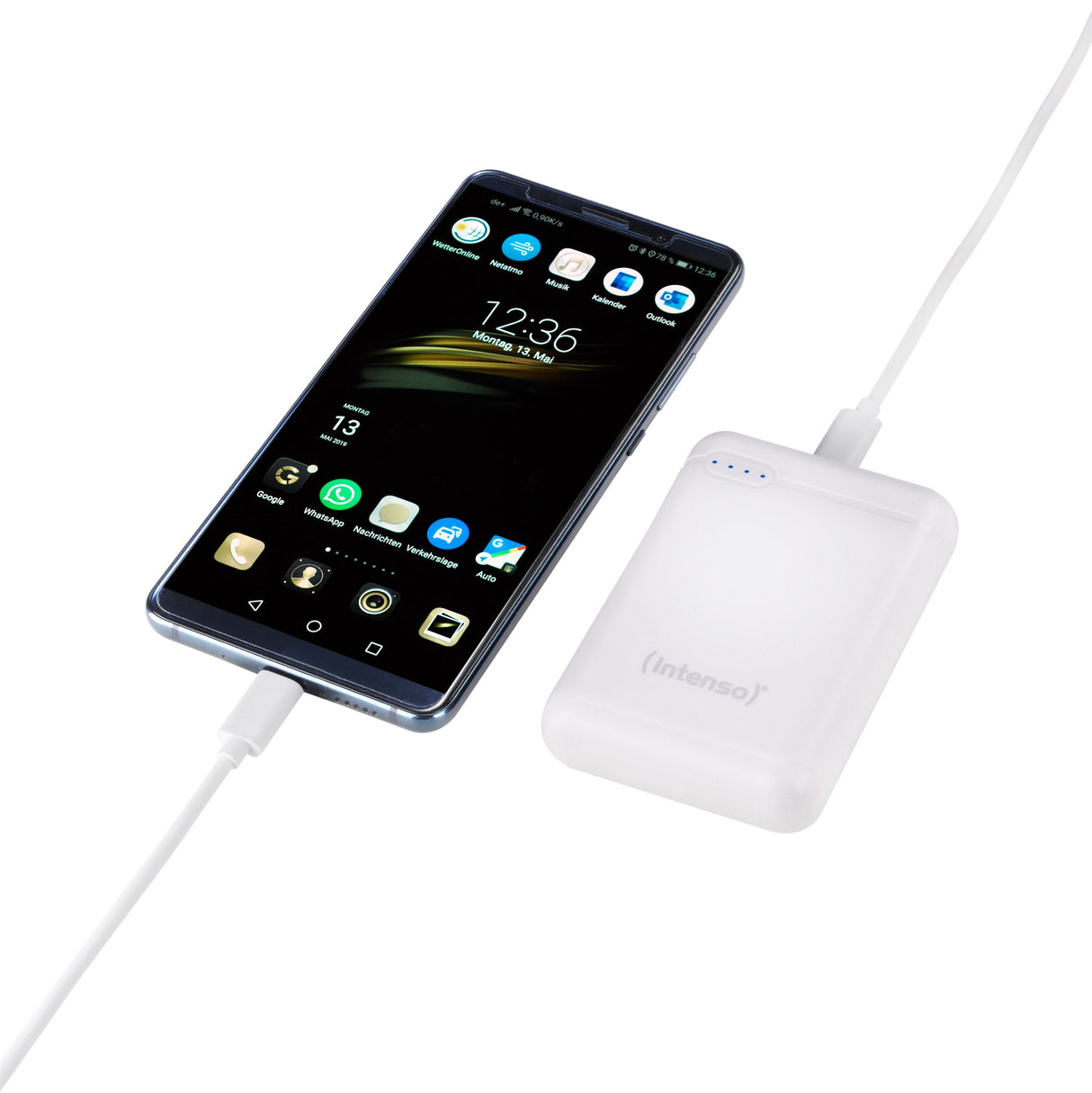 Intenso 7313530  Powerbank 10.000 Mah Blanco Slim