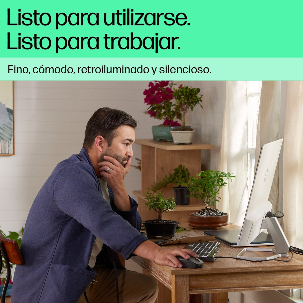 EAN 0197192768501 - HP 400 Backlit Wired Keyboard teclado Hogar USB QWERTY Inglés Negro imagen 5