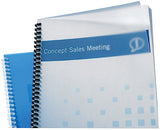 Gbc Polyclearview Paquete De 100 Portadas De Encuadernar A4 - 300 Micras - Color Transparente Mate