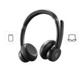 Hama Bt700 Auriculares Con Microfono Omnidireccional Flexible - Bluetooth - Diadema Ajustable - Rango 10m - Carga Por